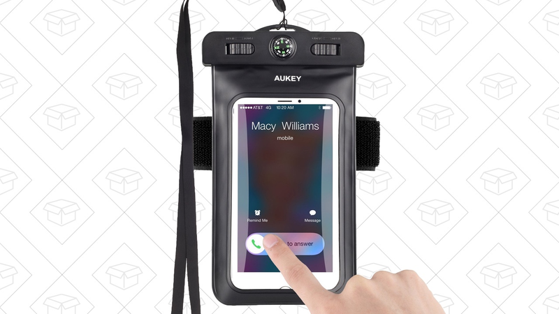 Aukey Waterproof Phone Case, $4 with code AUKEY399